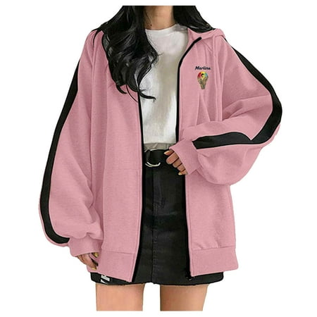 Juebong Halloween Christmas Costumes Womens Tops Women Casual Long Sleeve Pocket Loose Printed Zipper Medium And Long Tops Hooded Sweatshirts Women Blouse
Juebong Halloween Christmas Costumes Womens Tops Women Casual Long Sleeve Pocket Loose Printed Zipper Medium And Long Tops Hooded Sweatshirts Women Blouse