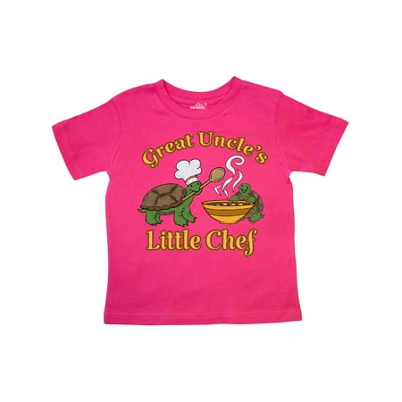 Inktastic Great Uncle s Little Chef with Cute Turtles Gift Toddler Boy or Toddler Girl T-Shirt
Inktastic Great Uncle s Little Chef with Cute Turtles Gift Toddler Boy or Toddler Girl T-Shirt