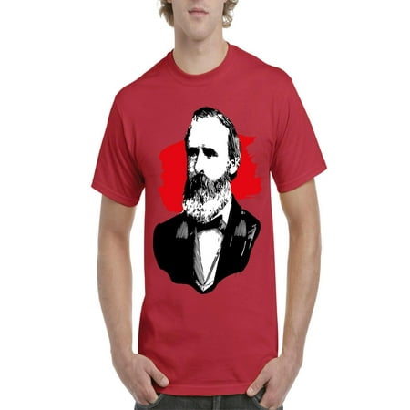 Rutherford B. Hayes American President Men's Short Sleeve T-Shirt