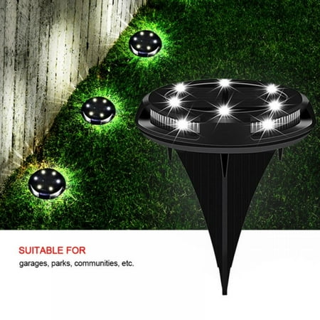 Solar Ground Lights - 10 Led Solar Garden Lights Outdoor Waterproof Sidewalk Disk Lights Solar Powered Landscape Lighting for Lawn Patio Pathway Yard Deck Walkway Flood Lights
Solar Ground Lights - 10 Led Solar Garden Lights Outdoor Waterproof Sidewalk Disk Lights Solar Powered Landscape Lighting for Lawn Patio Pathway Yard Deck Walkway Flood Lights