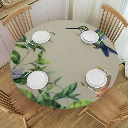 Round Tablecloth Fitted Table Cover Elastic Tablecloths Waterproof Outdoor Indoor Stretch Cloth Tablecover for Dinner Party
Round Tablecloth Fitted Table Cover Elastic Tablecloths Waterproof Outdoor Indoor Stretch Cloth Tablecover for Dinner Party
