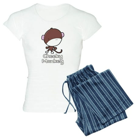 CafePress - Cheeky Monkey - Women s Light Pajamas