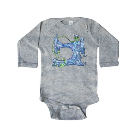 Inktastic Stylized Vintage Sewing Machine in Blue Gift Baby Boy or Baby Girl Long Sleeve Bodysuit
Inktastic Stylized Vintage Sewing Machine in Blue Gift Baby Boy or Baby Girl Long Sleeve Bodysuit