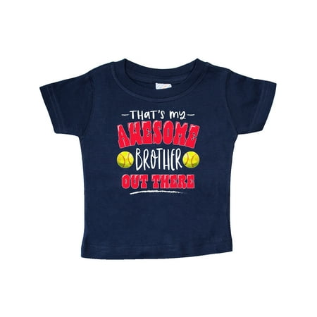 Inktastic That s My Awesome Brother Out There with Softballs Gift Baby Boy or Baby Girl T-Shirt
Inktastic That s My Awesome Brother Out There with Softballs Gift Baby Boy or Baby Girl T-Shirt