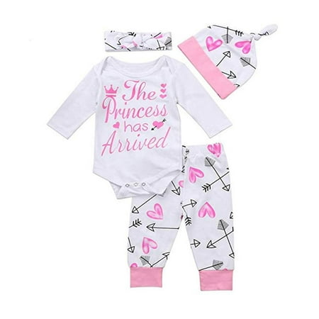 Tempura 4PCS Newborn Baby Kids Girls Cotton Clothes Romper Jumpsuit+Floral Pants Outfits
Tempura 4PCS Newborn Baby Kids Girls Cotton Clothes Romper Jumpsuit+Floral Pants Outfits