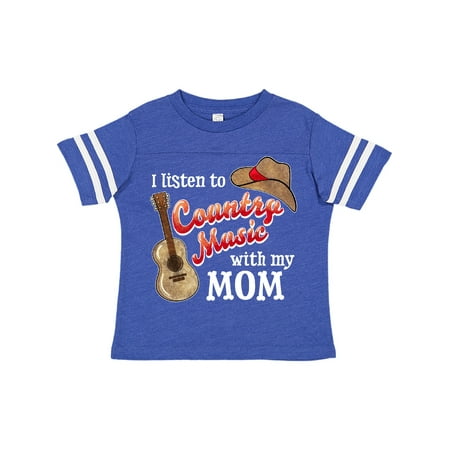Inktastic I Listen to Country Music with my Mom Guitar and Hat Gift Toddler Boy or Toddler Girl T-Shirt
Inktastic I Listen to Country Music with my Mom Guitar and Hat Gift Toddler Boy or Toddler Girl T-Shirt