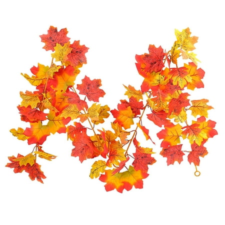 BFSAUHA Maple Leaf Vine Hanging Autumn Color Leaf Green Vine Thanksgiving Party Wall Hanging Decoration
BFSAUHA Maple Leaf Vine Hanging Autumn Color Leaf Green Vine Thanksgiving Party Wall Hanging Decoration