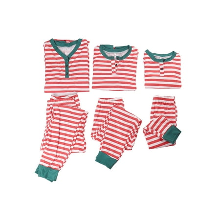 Musuos Christmas Matching Family Pajamas Striped Sleepwear Nightwear for Kid Dad Mom
Musuos Christmas Matching Family Pajamas Striped Sleepwear Nightwear for Kid Dad Mom