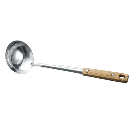 Liveday 1pcs Spatula Shovel Soup Spoon with Wooden Handle Kitchen Tools Stainless Steel Cooking Tools Utensils Heat-resistant
Liveday 1pcs Spatula Shovel Soup Spoon with Wooden Handle Kitchen Tools Stainless Steel Cooking Tools Utensils Heat-resistant