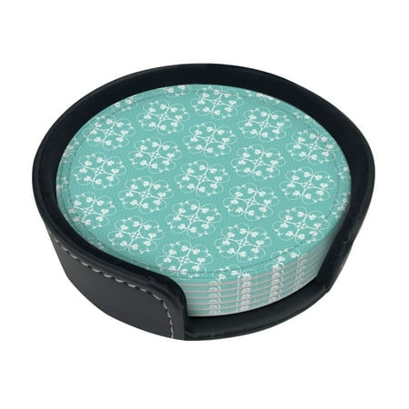 Round Pu Leather Coaster Seamless Pattern Background Heat - Resistant Beverage Cup Mat-Fancy Decor For Kitchen Office Dining Room Table - Drink Protector 6-Slice
Round Pu Leather Coaster Seamless Pattern Background Heat - Resistant Beverage Cup Mat-Fancy Decor For Kitchen Office Dining Room Table - Drink Protector 6-Slice