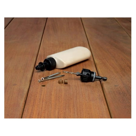 LaYelxt IPE Pro Plug System For Wood Decking Kit - 100 Sq Ft with #8 x 2-1/2 Screws
LaYelxt IPE Pro Plug System For Wood Decking Kit - 100 Sq Ft with #8 x 2-1/2 Screws