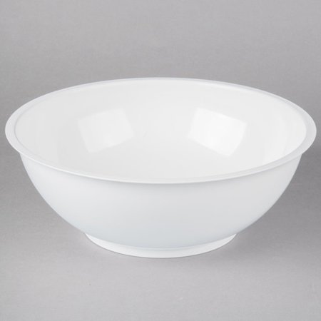 10 ReForm High Profile Plastic Bowl White 80 Oz 25/PK