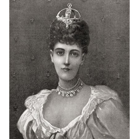Alexandra Of Denmark 1844 1925 Queen Consort Of The United Kingdom And Empress Of India As The Wife Of King