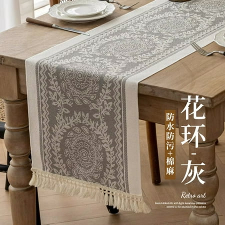Waterproof and Stain-Resistant Simple Style Printed Cotton and Linen Table Runner - Festive Table Wedding Decoration with Elegant and Durable Design
Waterproof and Stain-Resistant Simple Style Printed Cotton and Linen Table Runner - Festive Table Wedding Decoration with Elegant and Durable Design