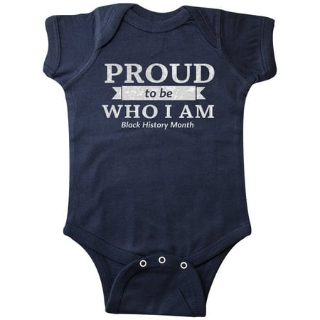 Inktastic Proud to be Who I am Black History Month Gift Baby Boy or Baby Girl Bodysuit
Inktastic Proud to be Who I am Black History Month Gift Baby Boy or Baby Girl Bodysuit