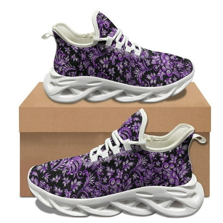 Gold Black Baroque Printed Comfortable Sneakers Shock Absorbing Anti-Slip Basketball Shoes Breathable Lace-Up Vulcanized Shoes
Gold Black Baroque Printed Comfortable Sneakers Shock Absorbing Anti-Slip Basketball Shoes Breathable Lace-Up Vulcanized Shoes