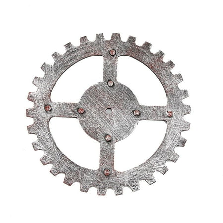Thinsont Model Gear Retro Industrial Landscape Pendant Living Room Furniture Wall Hanging Decoration silver 32cm
Thinsont Model Gear Retro Industrial Landscape Pendant Living Room Furniture Wall Hanging Decoration silver 32cm