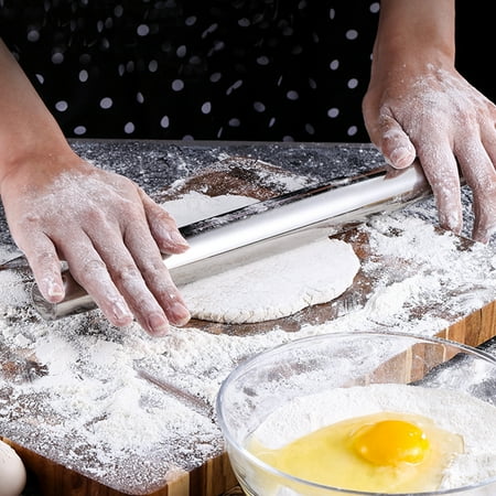 Rolling Pin Comfortable Grip Kitchen Roller Corrosion Resistance High Hardness For Home Kitchen Accessory Restaurant Pastry Bakeware Tool
Rolling Pin Comfortable Grip Kitchen Roller Corrosion Resistance High Hardness For Home Kitchen Accessory Restaurant Pastry Bakeware Tool