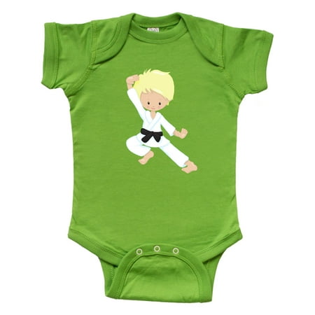 Inktastic Cute Boy Blond Hair Black Belt Karate Pose Gift Baby Boy Bodysuit
Inktastic Cute Boy Blond Hair Black Belt Karate Pose Gift Baby Boy Bodysuit