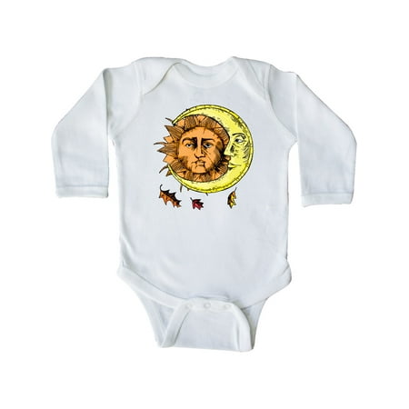 Inktastic Autumnal Equinox Sun and Moon Woodcut with Leaves Gift Baby Boy or Baby Girl Long Sleeve Bodysuit
Inktastic Autumnal Equinox Sun and Moon Woodcut with Leaves Gift Baby Boy or Baby Girl Long Sleeve Bodysuit