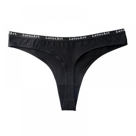 Pretty Comy Women s Low Rise Thong Pantie