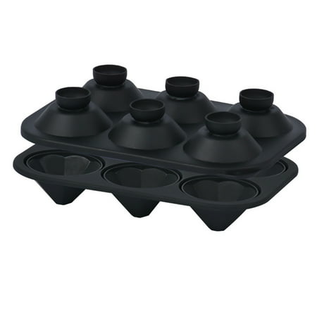 DoubleYi Ice Mould Ice-making Food Grade Useful 6 Grid Rhinestone Shape Ice Maker Mold
DoubleYi Ice Mould Ice-making Food Grade Useful 6 Grid Rhinestone Shape Ice Maker Mold