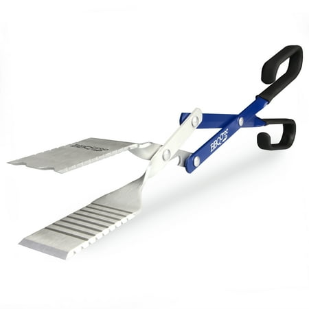 BBQ Croc Tongs, 18" Grill Tongs that Grab, Flip, and Clean