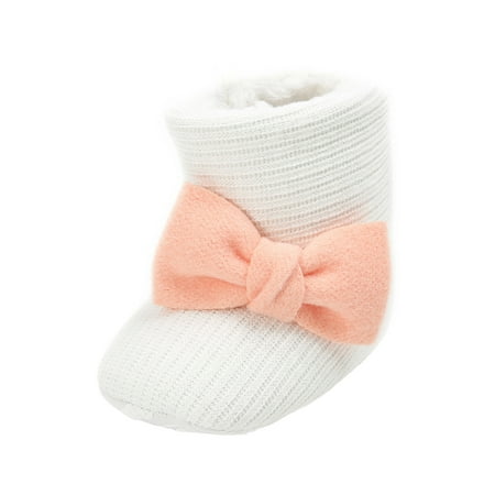 QWERTYU Newborn Infant Girls Boy Bowknot Boots Baby Toddler Winter Fleece Lined First Walkers Shoes Non-Slip Slippers 0-18M 3
QWERTYU Newborn Infant Girls Boy Bowknot Boots Baby Toddler Winter Fleece Lined First Walkers Shoes Non-Slip Slippers 0-18M 3