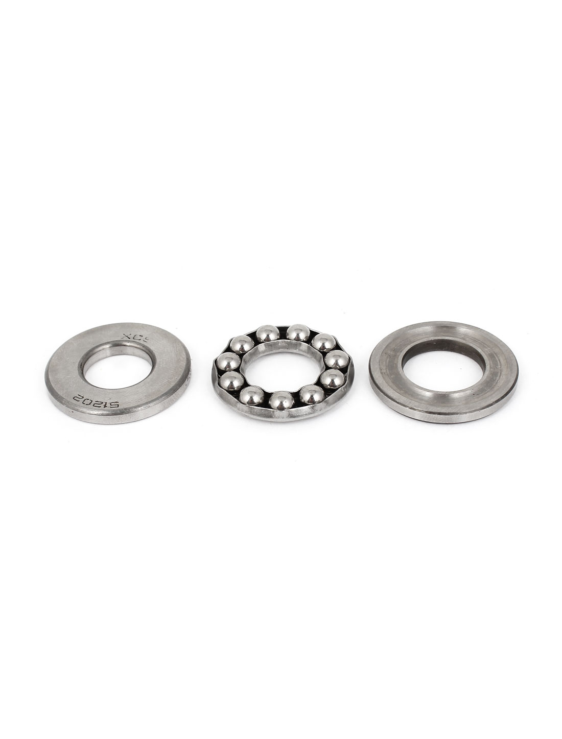 Metric 51202 Series 3 Part Axial Thrust Ball Bearing 15 x 32 x 12mm