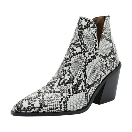 Boots Women s Characteristic Shoes Thick-Soled Mid-Length Ankle