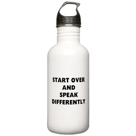 CafePress - RON SWANSON QUOTE Water Bottle - Stainless Steel Water Bottle, Sports Bottle, 1.0L