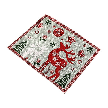 CHGBMOK Christmas Decorations Clearance Promotion 2020 Christmas Placemat Family Table Atmosphere Arrangement Supplies Decorations
CHGBMOK Christmas Decorations Clearance Promotion 2020 Christmas Placemat Family Table Atmosphere Arrangement Supplies Decorations