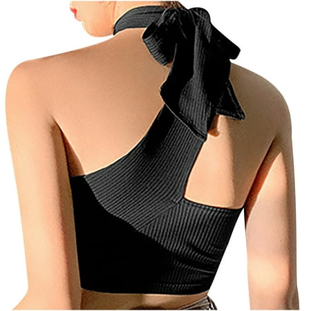 CYMMPU Women Clothing Women s Cami Solid Cropped Tank Sexy Bustier Sleeveless Streetwear Round Neck Tank Slim Fit Crop Tops Summer Shirts Black
CYMMPU Women Clothing Women s Cami Solid Cropped Tank Sexy Bustier Sleeveless Streetwear Round Neck Tank Slim Fit Crop Tops Summer Shirts Black