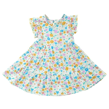 Toddler Girl Outfit Short Sleeve Dress Princess Party Dress Summer Clothes Dress Girl Cute Fruit Dress Pleated Baby Dress Child Leisure Outwear
Toddler Girl Outfit Short Sleeve Dress Princess Party Dress Summer Clothes Dress Girl Cute Fruit Dress Pleated Baby Dress Child Leisure Outwear