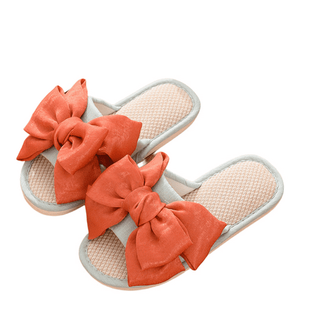 Fashion Linen Slippers Women s Silk Bow Cotton Linen Slippers Women s Indoor Home-Wearing Slippers
Fashion Linen Slippers Women s Silk Bow Cotton Linen Slippers Women s Indoor Home-Wearing Slippers