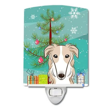 Caroline s Treasures BB1600CNL Christmas Tree and Borzoi Ceramic Night Light 6x4x3 multicolor
Caroline s Treasures BB1600CNL Christmas Tree and Borzoi Ceramic Night Light 6x4x3 multicolor