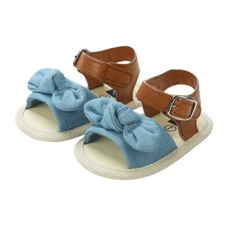 Zlekejiko Girls Open Toe Bowknot Shoes First Walkers Shoes Summer Toddler Flat Sandals
Zlekejiko Girls Open Toe Bowknot Shoes First Walkers Shoes Summer Toddler Flat Sandals
