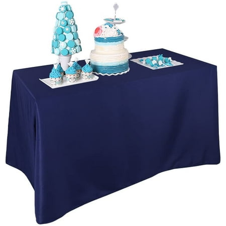 TRLYC Polyester Tablecloth - 72X72 White Square Tablecloth Overlay 100% Polyester Wedding Table Linen 
TRLYC Polyester Tablecloth - 72X72 White Square Tablecloth Overlay 100% Polyester Wedding Table Linen