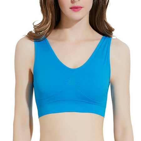 changFM Seamless Women Solid Color Padded Wireless Sport Yoga Sleep Bra Cropped Vest
changFM Seamless Women Solid Color Padded Wireless Sport Yoga Sleep Bra Cropped Vest