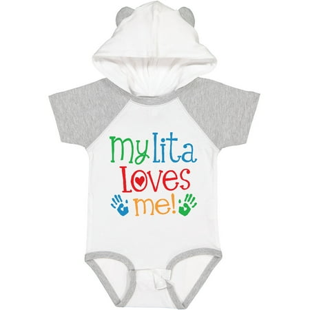 Inktastic My Lita Loves Me Grandchild Gift Baby Boy or Baby Girl Bodysuit
Inktastic My Lita Loves Me Grandchild Gift Baby Boy or Baby Girl Bodysuit