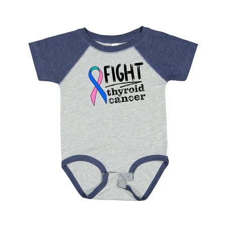 Inktastic Fight Thyroid Cancer Pink Blue Teal Ribbon Boys or Girls Baby Bodysuit
Inktastic Fight Thyroid Cancer Pink Blue Teal Ribbon Boys or Girls Baby Bodysuit