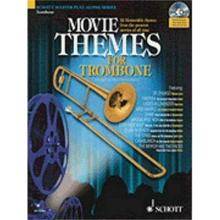 Hal Leonard Movie Themes for Trombone (Book and CD)