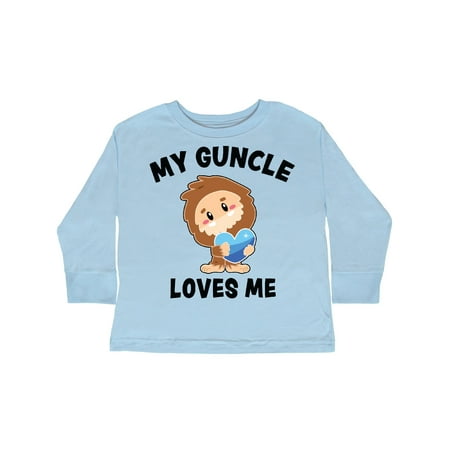 Inktastic Cute Bigfoot My Guncle Loves Me Gift Toddler Boy Girl Long Sleeve T-Shirt
Inktastic Cute Bigfoot My Guncle Loves Me Gift Toddler Boy Girl Long Sleeve T-Shirt