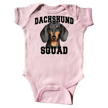 Inktastic Dog Dachshund Squad Gift Baby Boy or Baby Girl Bodysuit