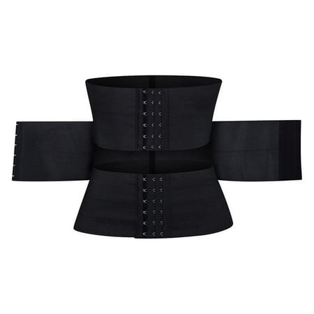 Waist Trainer Women Three-Stage Plus Size Waist Cinchers Bandage Wrap 3 Segmentation Waist Band Hook (1pcs black)
Waist Trainer Women Three-Stage Plus Size Waist Cinchers Bandage Wrap 3 Segmentation Waist Band Hook (1pcs black)