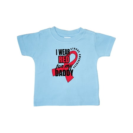 Inktastic I Wear Red For My Daddy Stroke Awareness Gift Baby Boy or Baby Girl T-Shirt
Inktastic I Wear Red For My Daddy Stroke Awareness Gift Baby Boy or Baby Girl T-Shirt