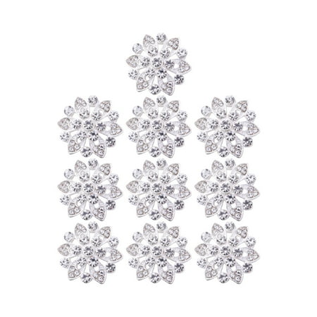 10PCS Exquisite Buttons DIY Accessory Alloy Diamond-encrusted Flower Buttons Decor Creative Jewelry Decorative Supplies for Wome
10PCS Exquisite Buttons DIY Accessory Alloy Diamond-encrusted Flower Buttons Decor Creative Jewelry Decorative Supplies for Wome