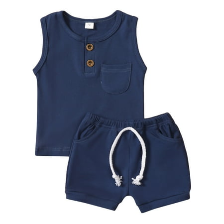Toddler Boys Clothes Sleeveless Solid Clothing Sets Vest Tops And Shorts Summer Child Kids Outfits
Toddler Boys Clothes Sleeveless Solid Clothing Sets Vest Tops And Shorts Summer Child Kids Outfits
