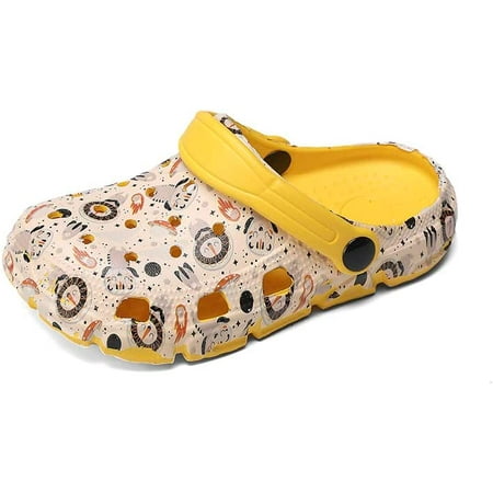 KAQ Clogs for Kids Soft and Lightweight Boys Girls Garden Clogs Non-Slip Lovely Pattern Little Kids Garden Shoes
KAQ Clogs for Kids Soft and Lightweight Boys Girls Garden Clogs Non-Slip Lovely Pattern Little Kids Garden Shoes