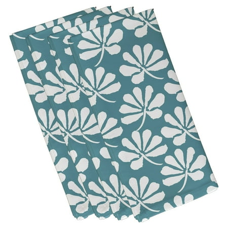 Simply Daisy 19 x 19 Ingrid Floral Print Napkin (Set of 4)